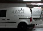Mobile car detailing van by Lustrd Detailing in Sydney, featuring professional interior and exterior cleaning equipment.